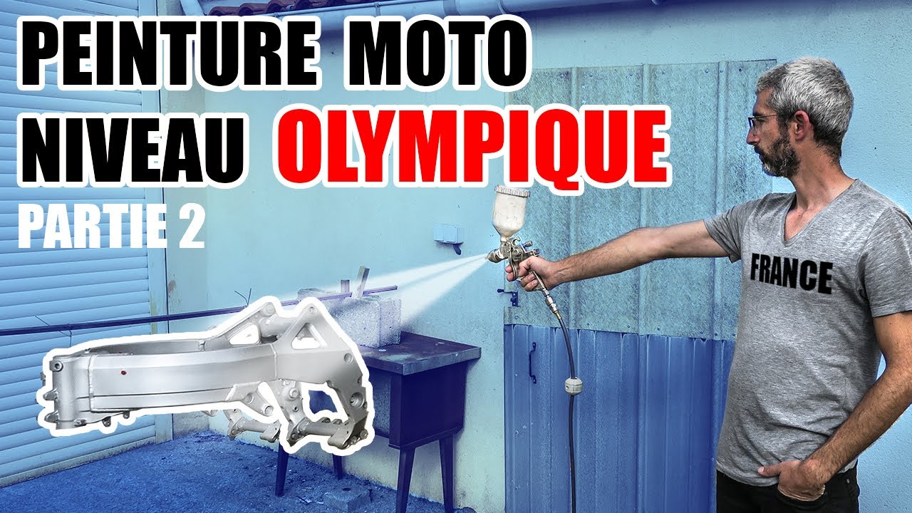 12 peinture candy cadre moto , niveau olympique