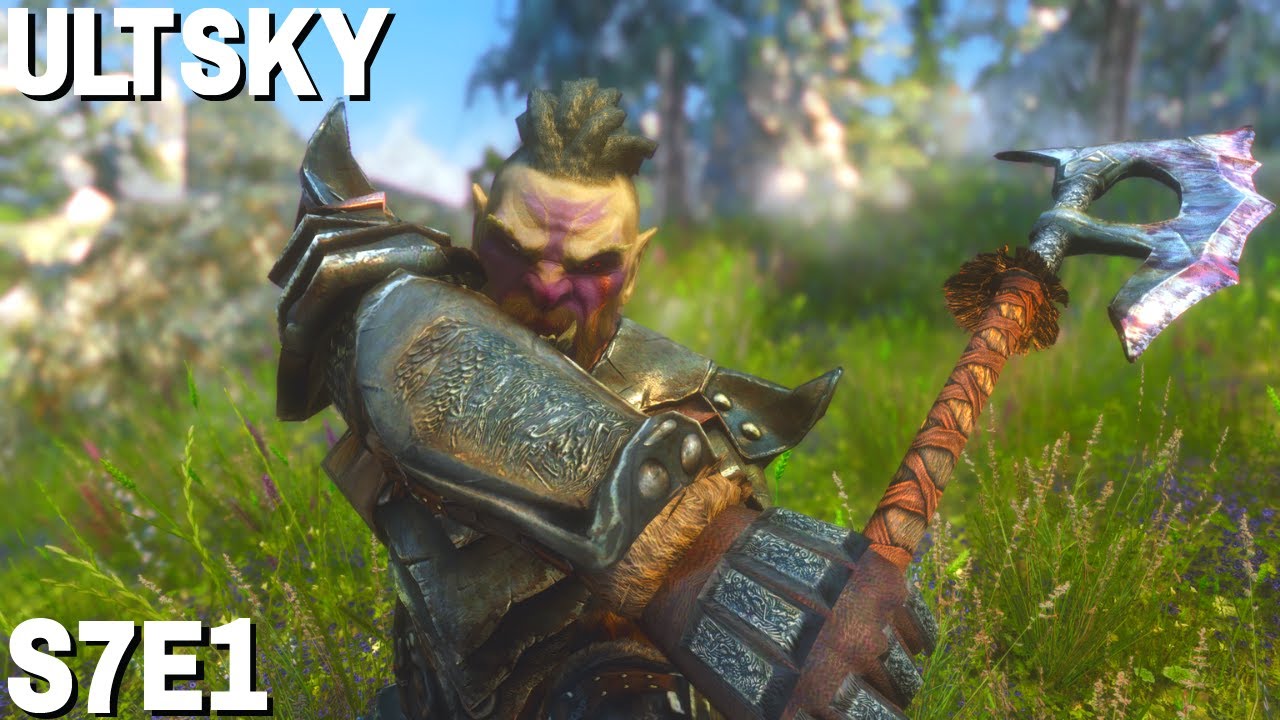 Ultimate Skyrim [1 Life] S7E1 - One Small Step for an Orc