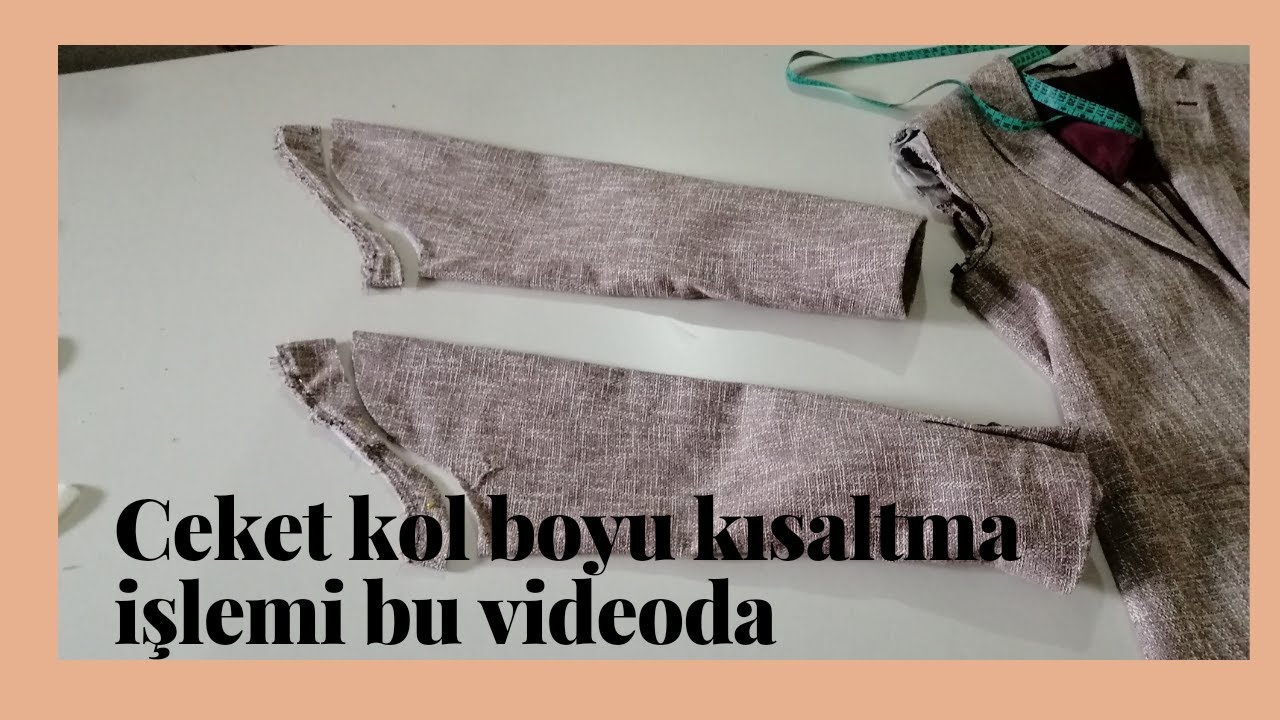 #ceket kol boyu #kısaltma ceket #kol boyu tepeden kısaltma. #keşfet
