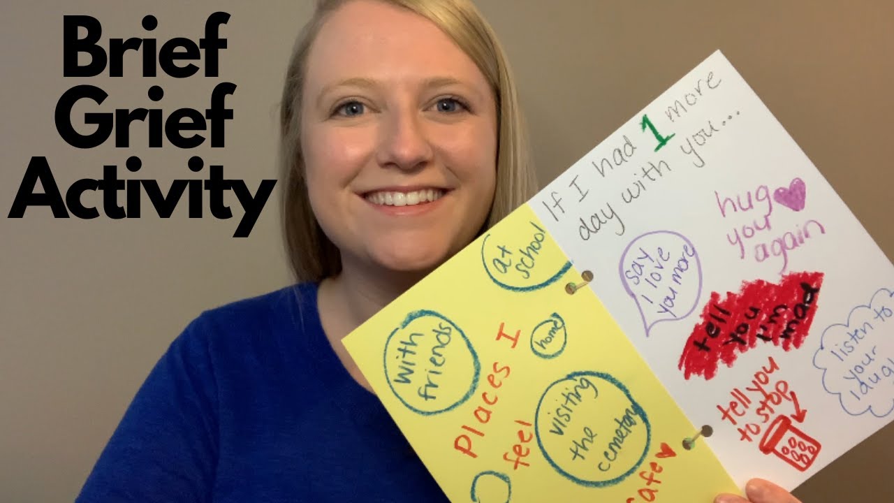 Brief Grief Activity: Journals