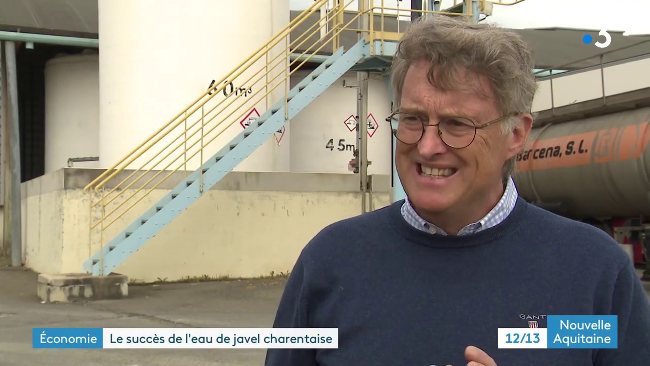 Coronavirus : l'entreprise Pintaud, unique fabricant d’eau de Javel en Nouvelle-Aquitaine