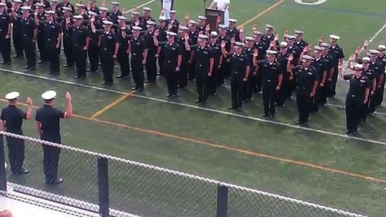 Cadre oath - Mass Maritime 2015