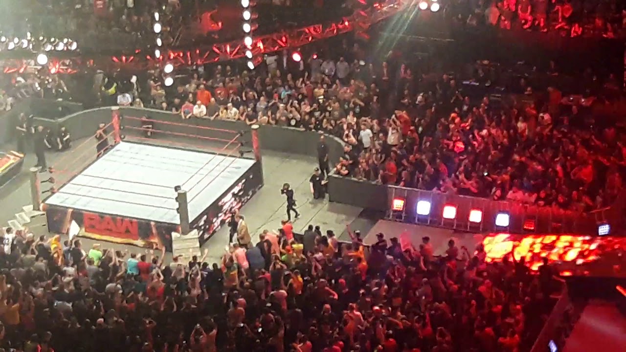Vince Mcmahon Entrance in Raw Post WM33