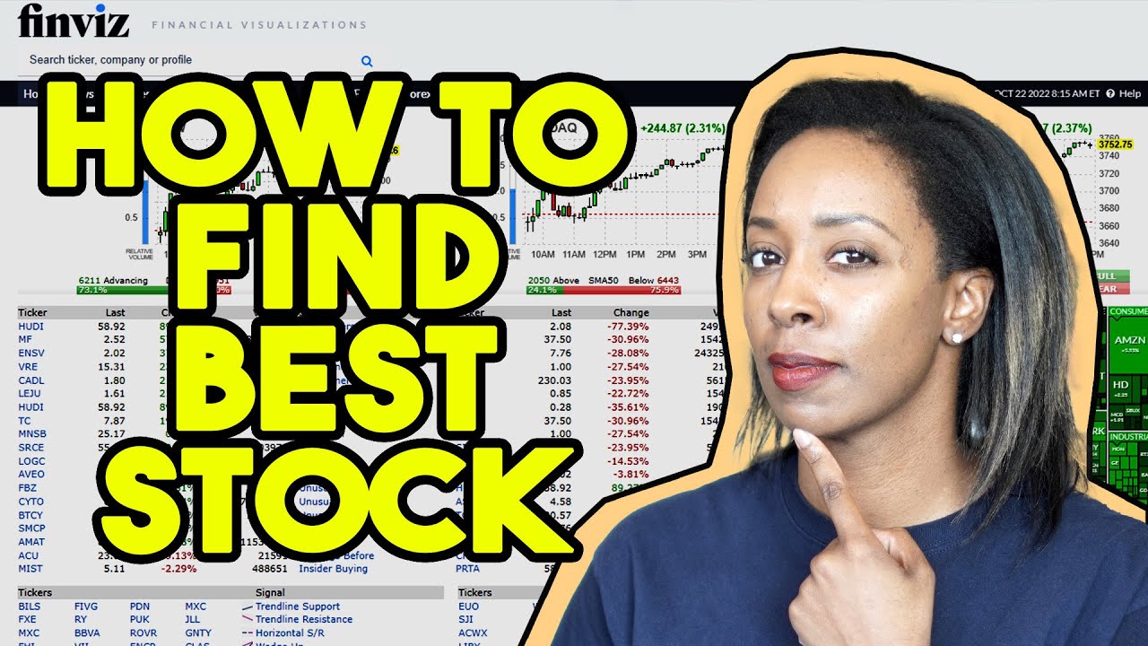 Finviz Tutorial: How to Find Best Stock for Investing using Finviz