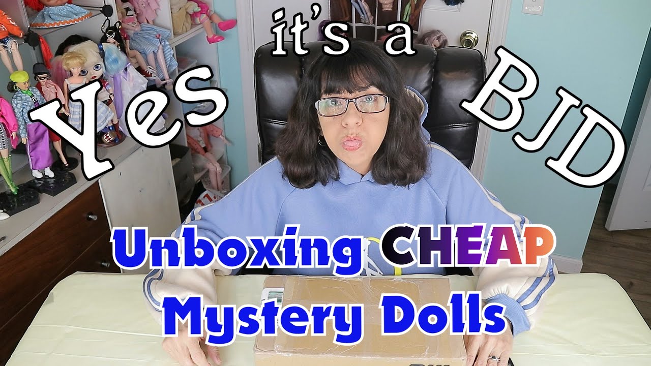 BJD Unboxing CHEAP Japan Mystery Doll, NO STRING BJD, Arrives Fast, Reviewed & Tested dolls 😊😊💖💖