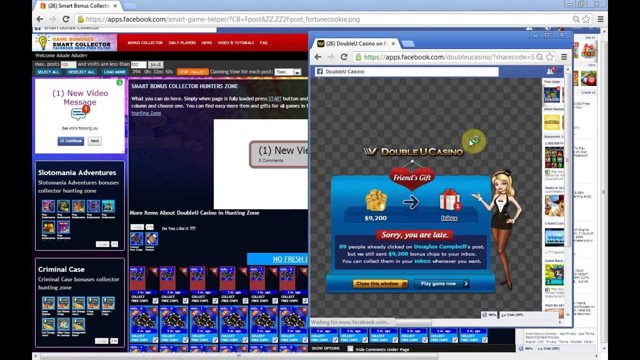 doubleU casino get more chips