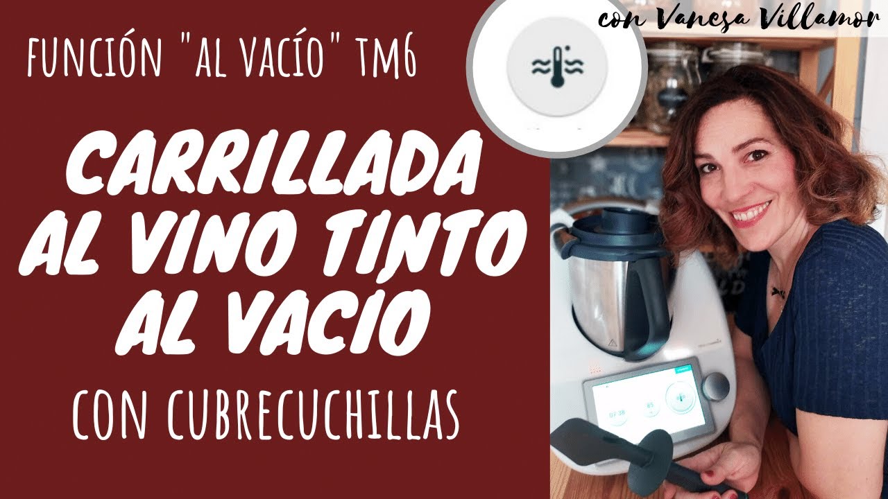 Carrillada al vino tinto (al vacío con cubrecuchillas)