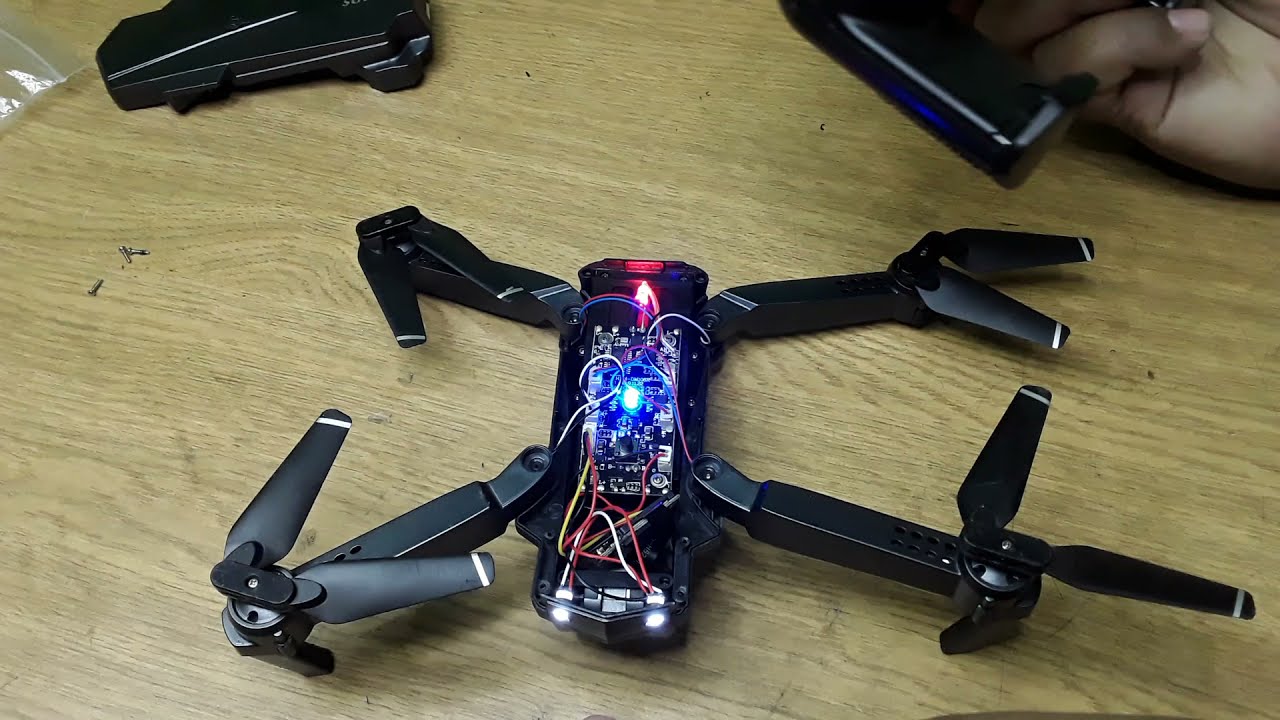 Drone SG107,e fácil e rápido a troca do motor!
