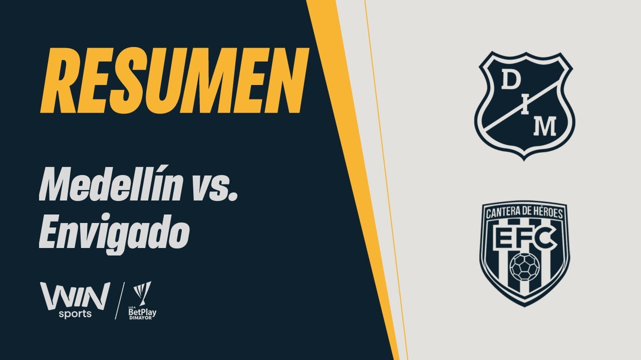Medell&iacute;n vs. Envigado (resumen y goles) | Copa BetPlay Dimayor 2025 | Semifinal - Vuelta