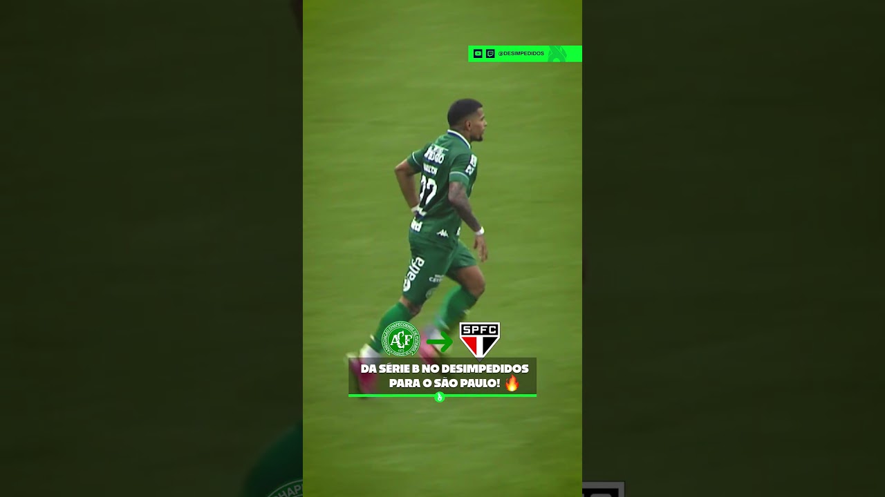 MAILTON, LATERAL DA CHAPECOENSE, &Eacute; A NOVA CONTRATA&Ccedil;&Atilde;O DO S&Atilde;O PAULO