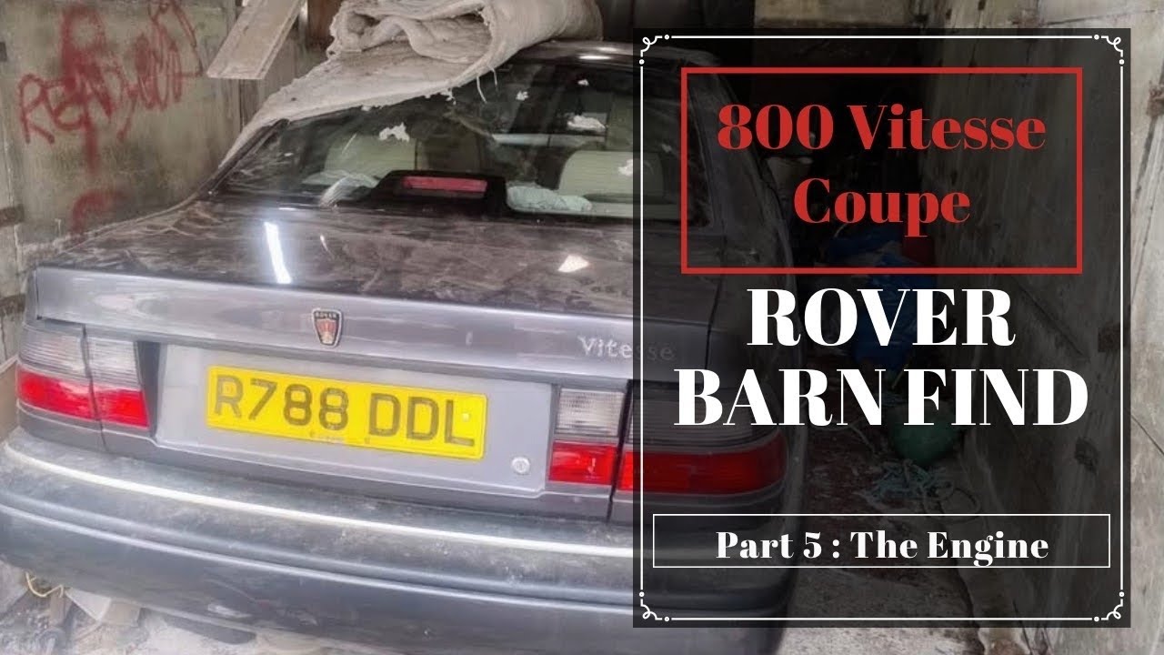 The Barn Find Rover 800 Coupe Vitesse - Part 5: The engine