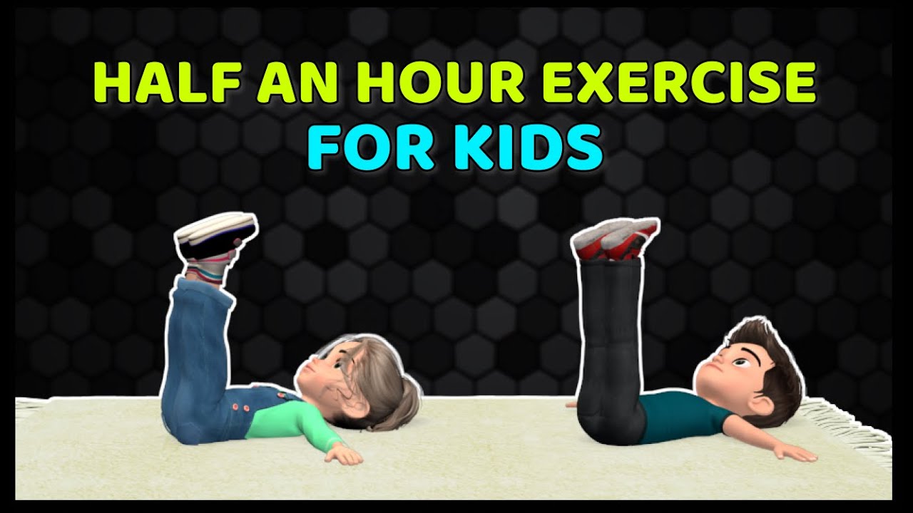 HALF AN HOUR EXERCISE FOR KIDS - CARDIO & STRENGTH WORKOUT