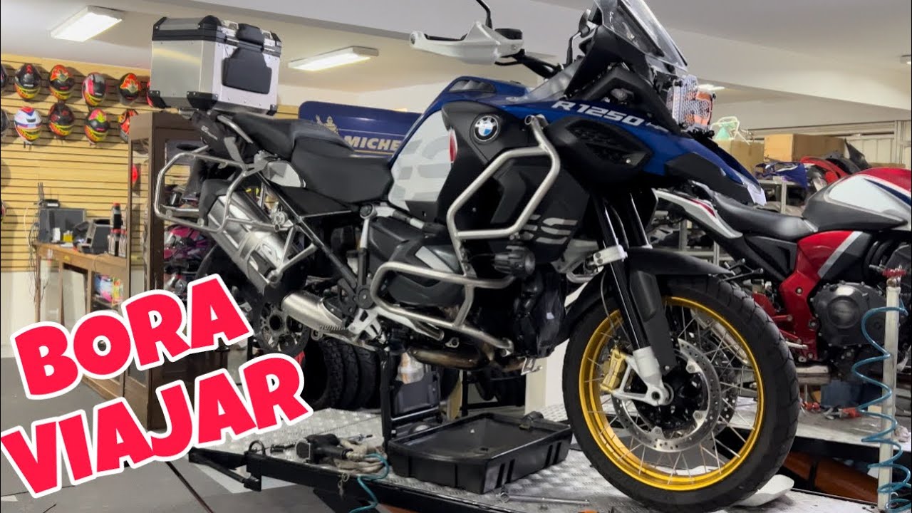PREPARANDO A BMW GS 1250 PRA VIAGEM DO USHUAIA