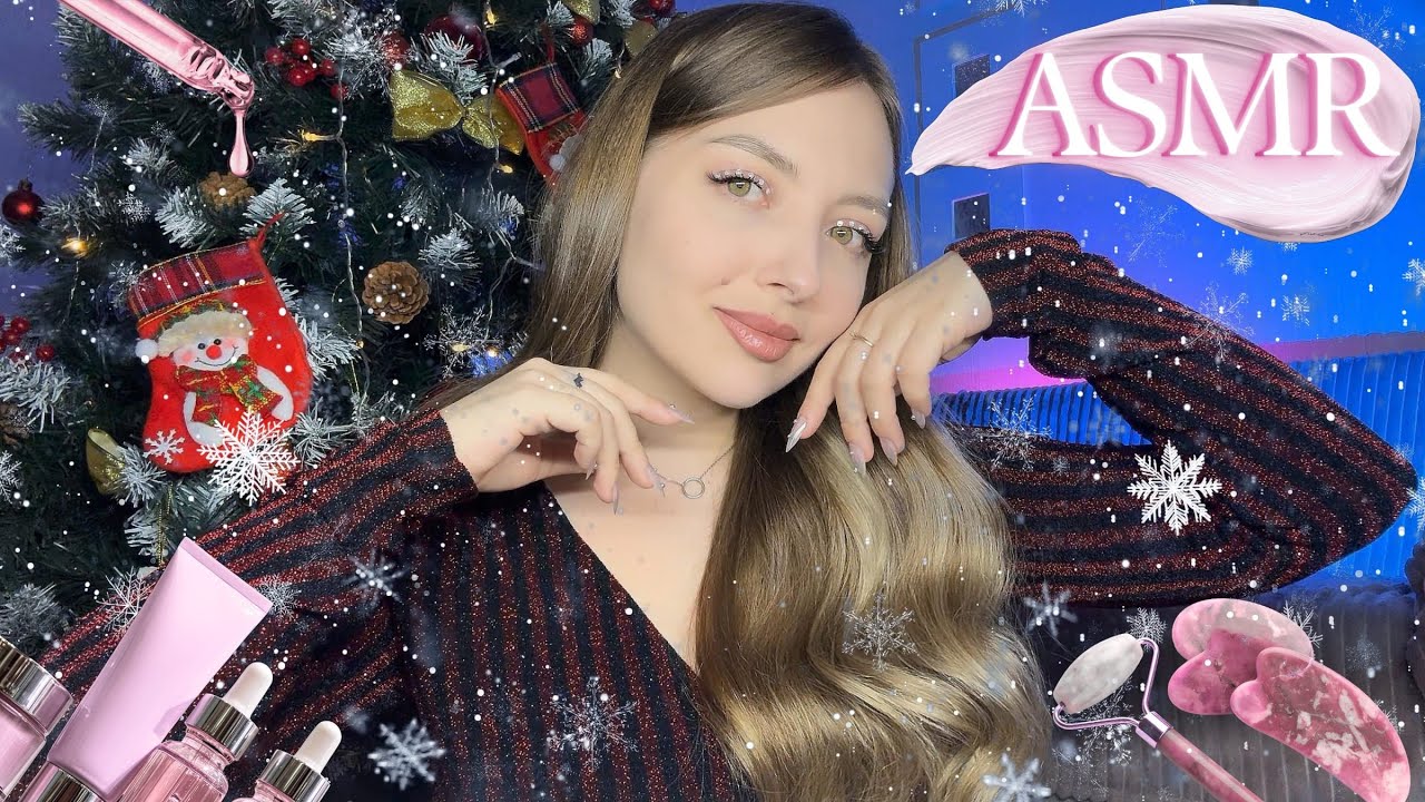 Зимний ASMR уход за кожей❄️ Глубокое расслабление, тепло и забота для тебя/Winter ASMR Skincare❄️