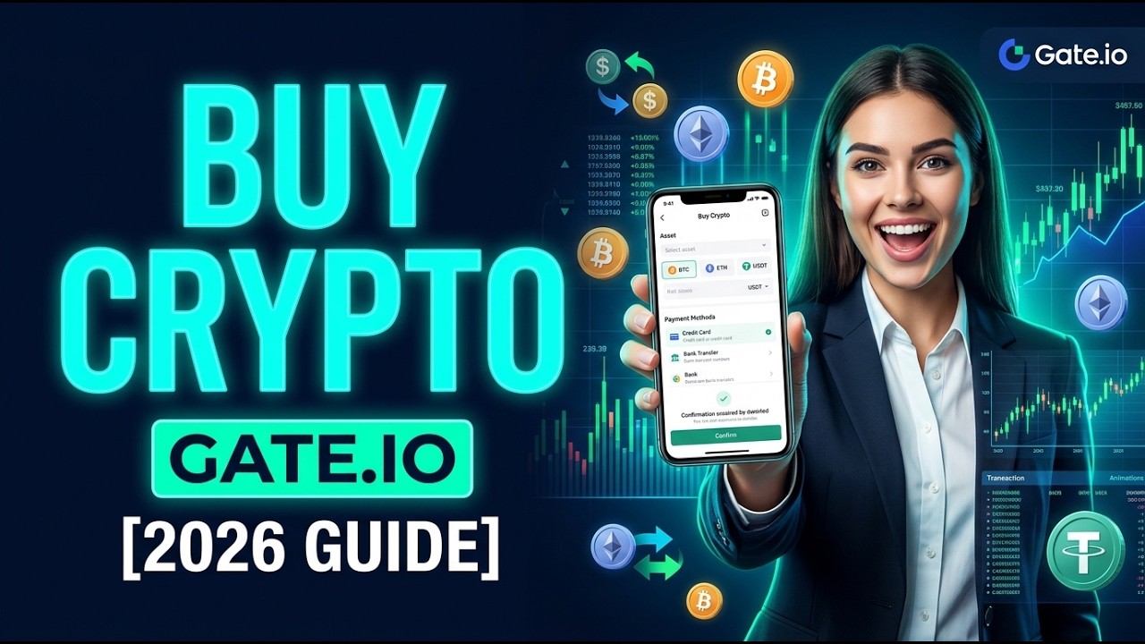 How to buy crypto on Gate io Exchange [2026 Full Guide]