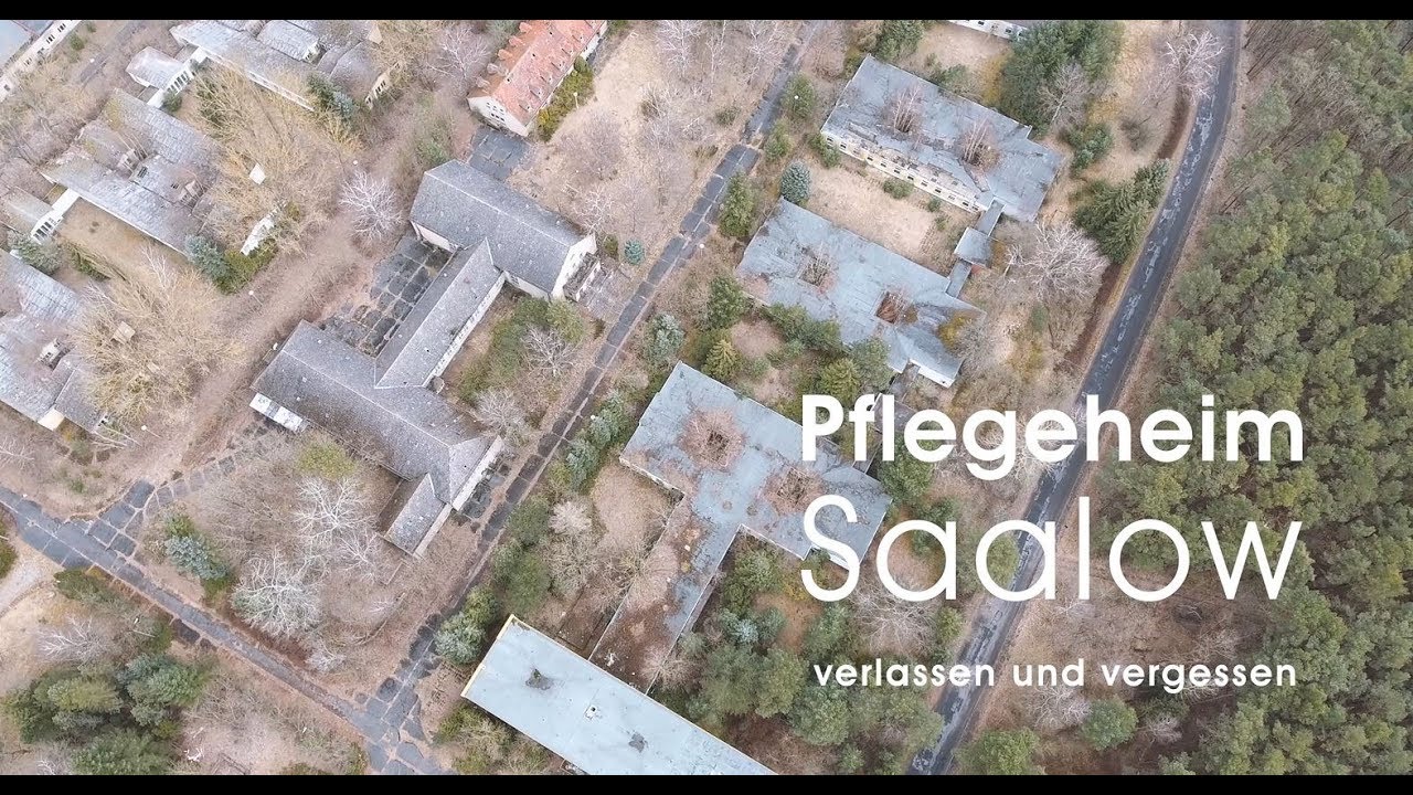 Verlassenes Pflegeheim von oben - 4K Lost Place