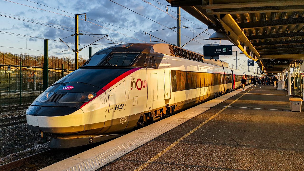 [ Fast Trains ] TGV HAUTE PICARDIE - TGV, EUROSTAR, THALYS, OUIGO - 300KM/H TRAINS