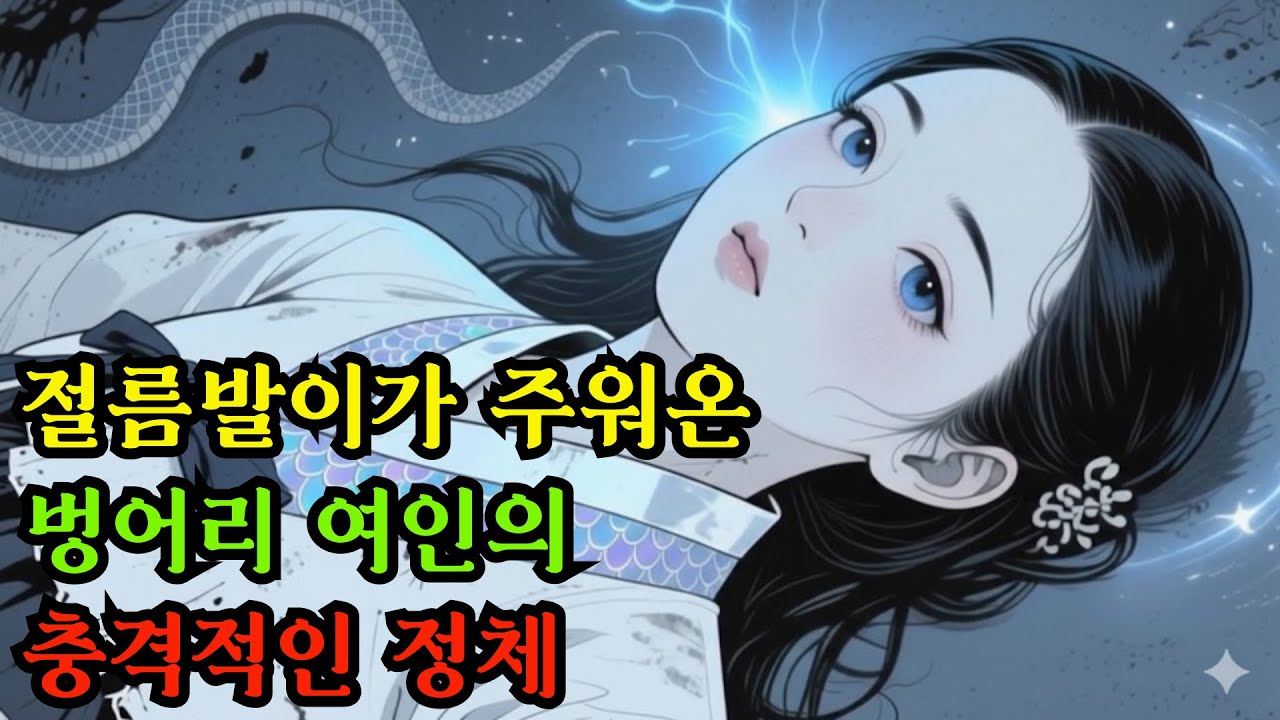 절름발이가 주워온 흉측한 여인, 비늘덮인 여인의 진짜정체ㅣ야담 옛날이야기 오디오북 수면동화 전설 민담