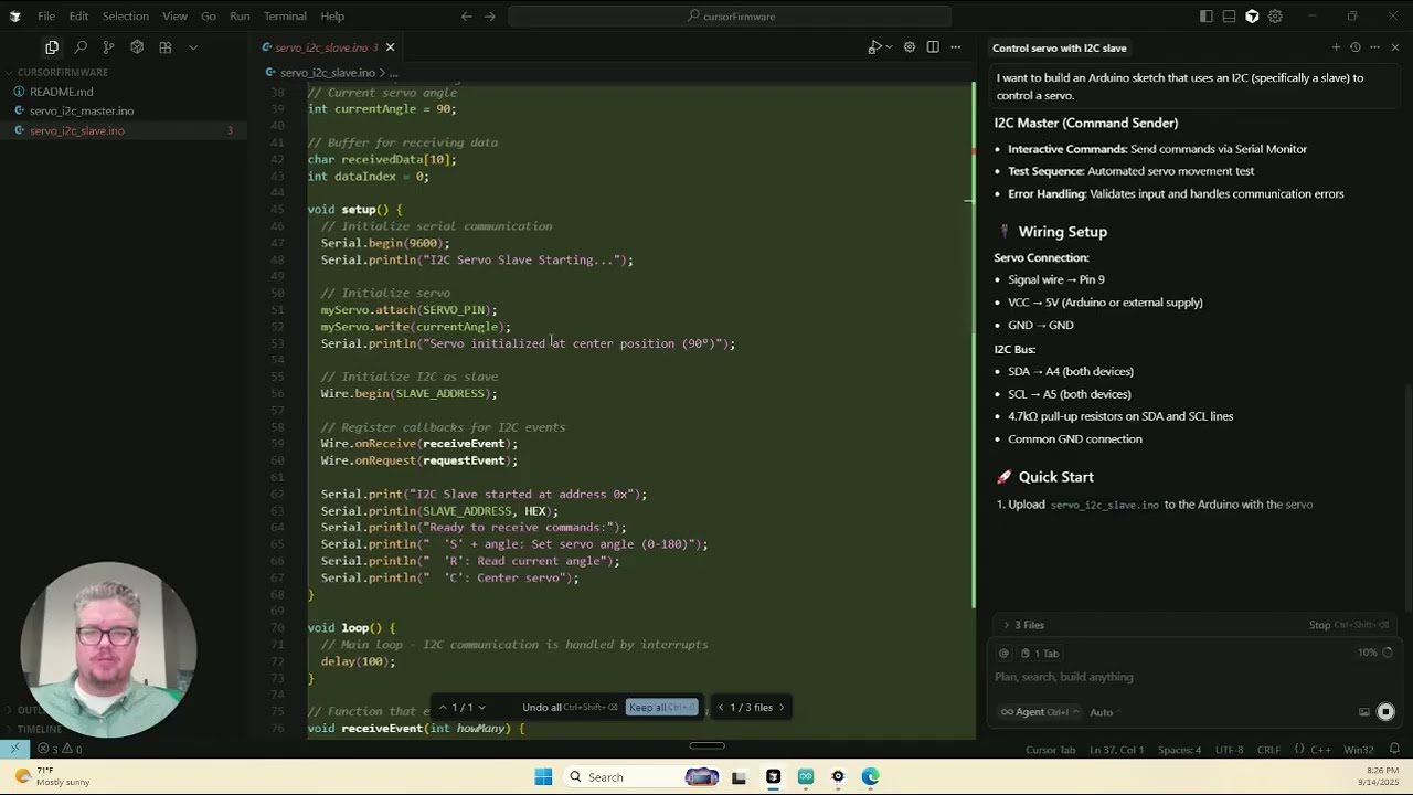 Exploring AI Firmware Development with Cursor🚀