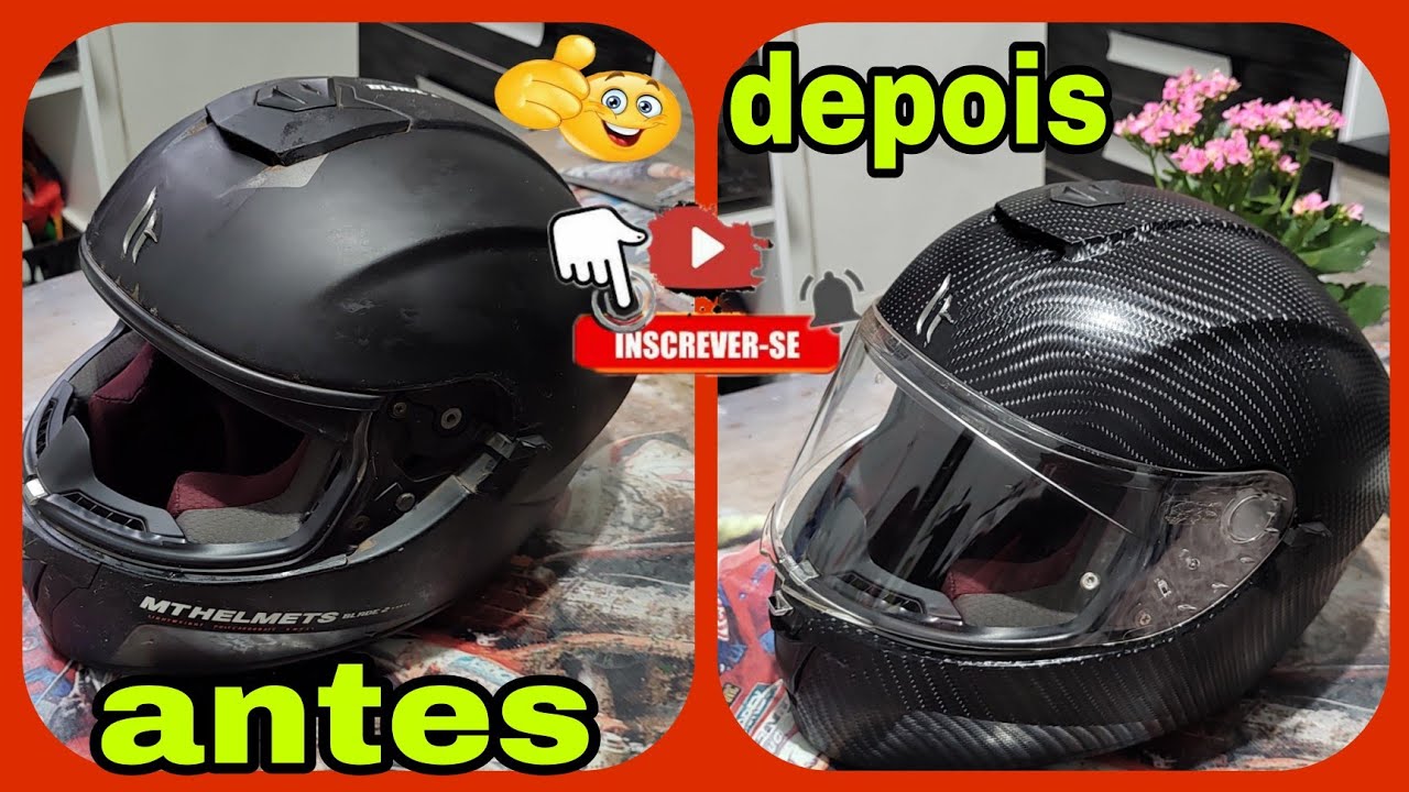 👁️‍🗨️Envelopamento de capacete