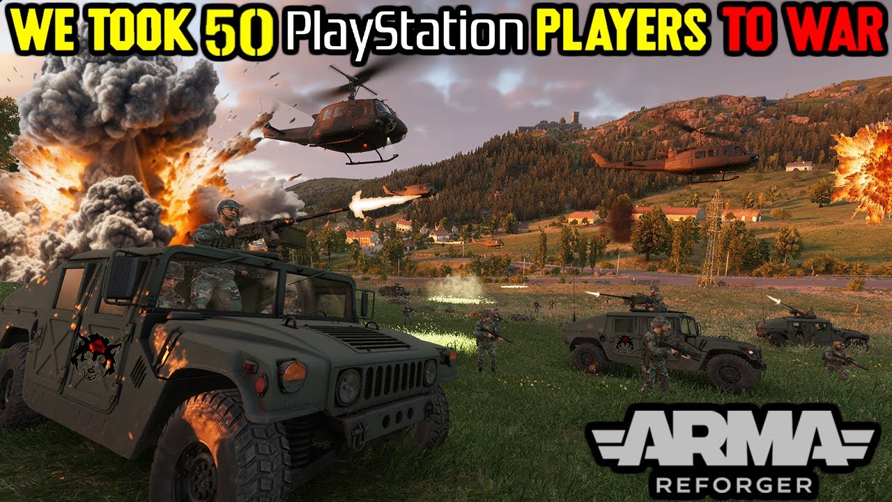 ARMA REFORGER | 50 ИГРОКОВ PLAYSTATION ПРИНИМАЮТ УЧАСТИЕ В ОПЕРАЦИИ ARMA!