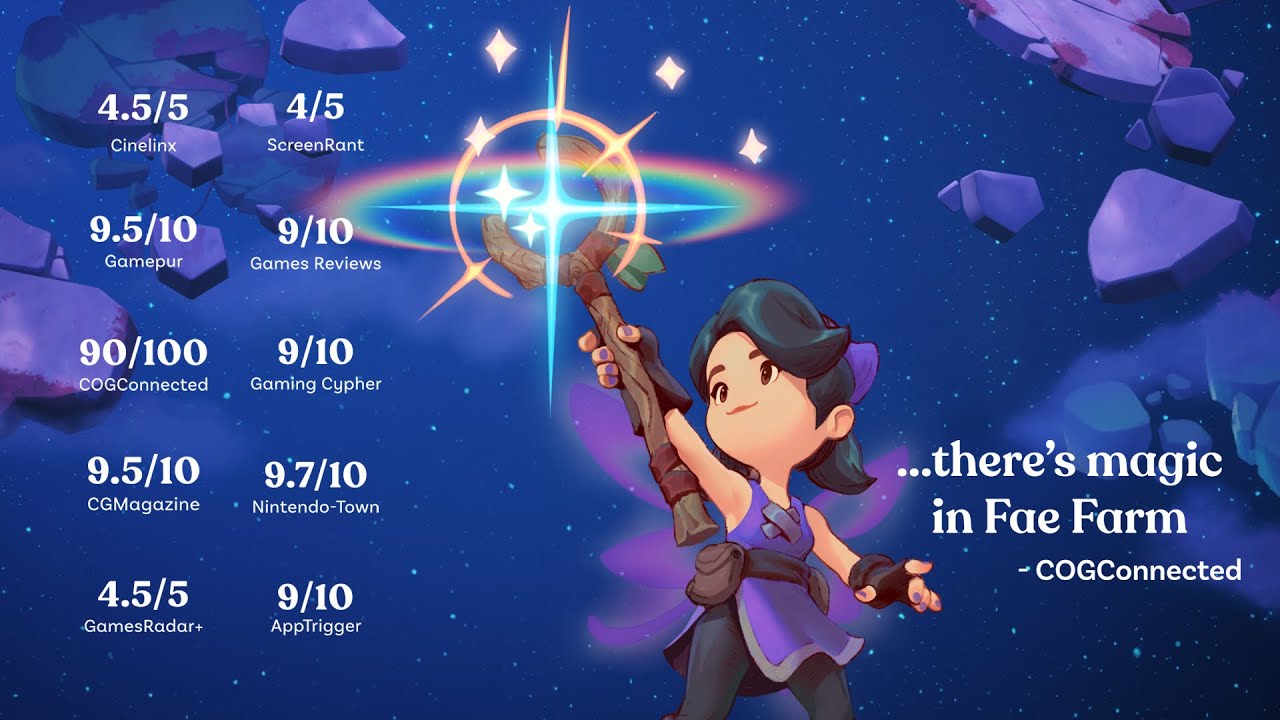 Accolades Trailer | Fae Farm