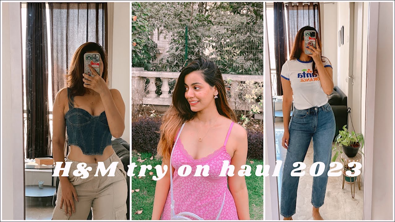 A very colorful h&m haul | New-in Spring Summer Try-on haul | Dresses, tops, pants & more