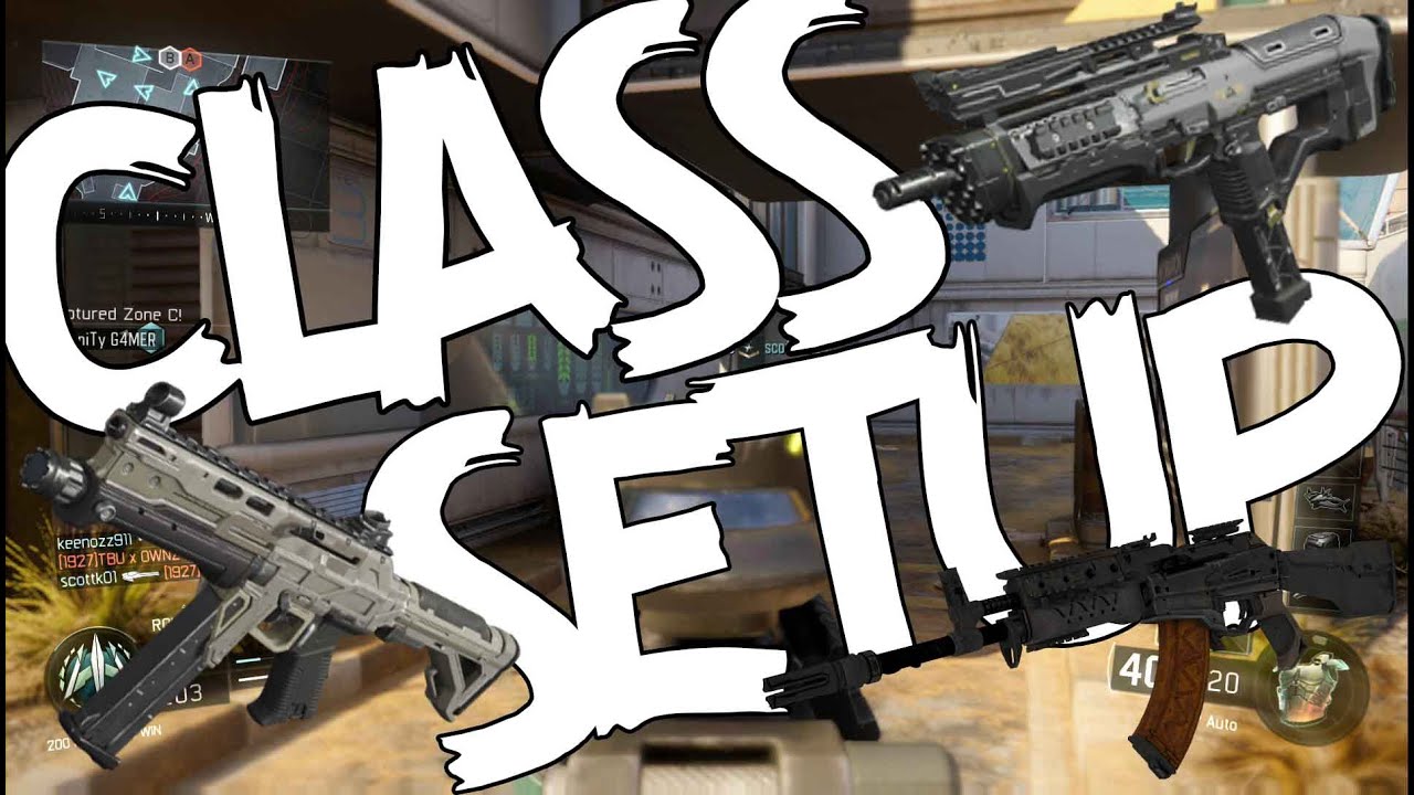 BLACK OPS 3 - BEST CLASS SETUPS X3 - KUDA, KN 44 & VMP