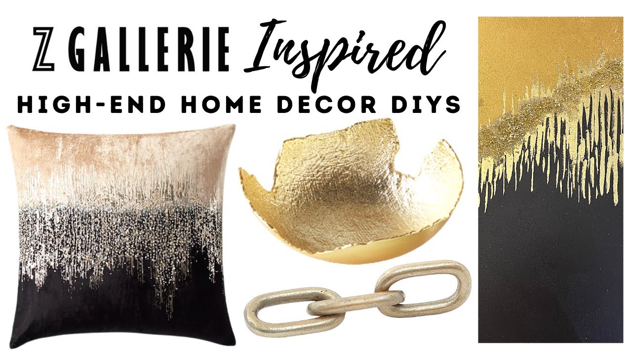Glam Z Gallerie Dupes | Z Gallerie Inspired  Glam DIYs | High-end For Cheap Collab