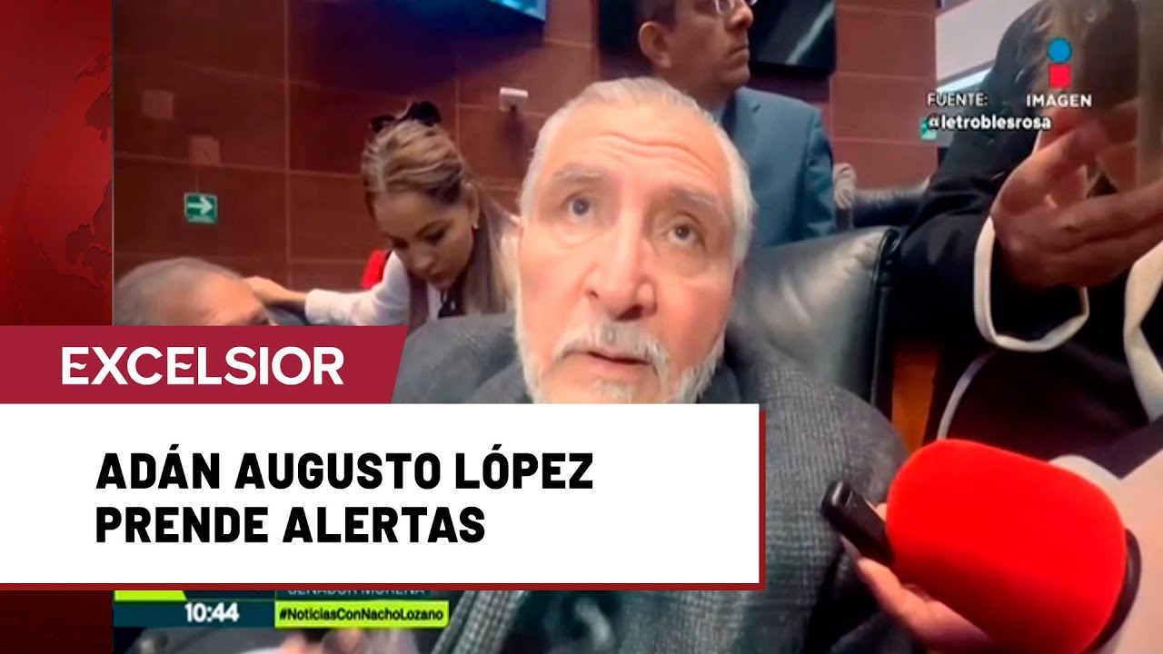 Adán Augusto acusa “fuego amigo” tras su salida de la coordinación en el Senado