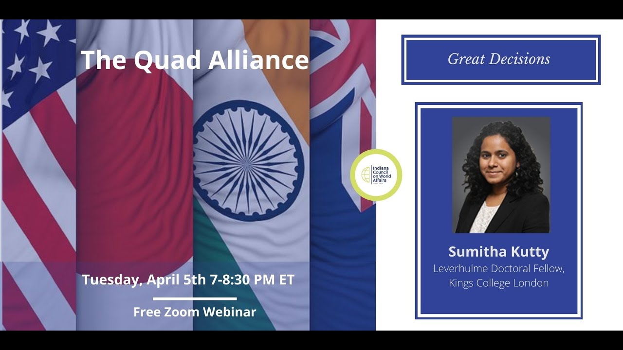 2022 Great Decisions Series | The Quad Alliance