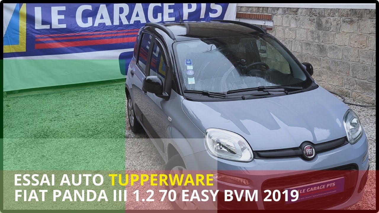 TEST AUTO TUPPERWARE - FIAT PANDA 1.2 70 EASY 2019