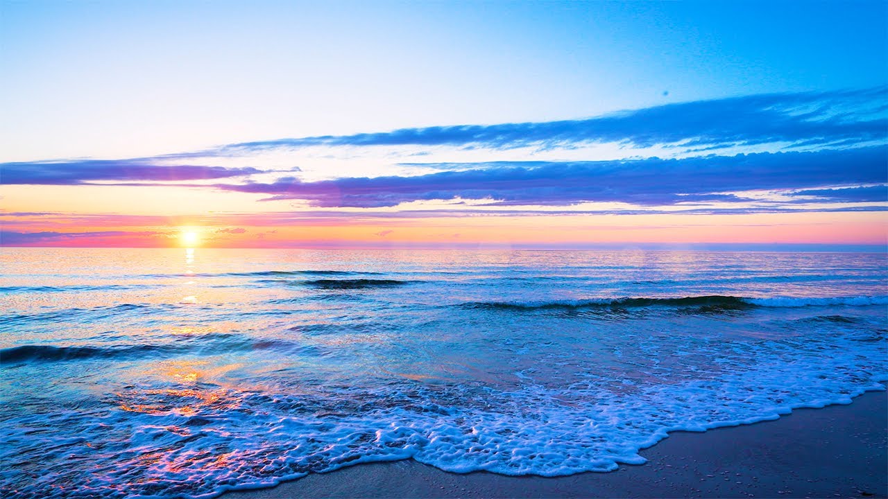 Relaxing Music with Ocean Waves: Beautiful Piano, Sleep Music, Stress Relief, Meditation Music