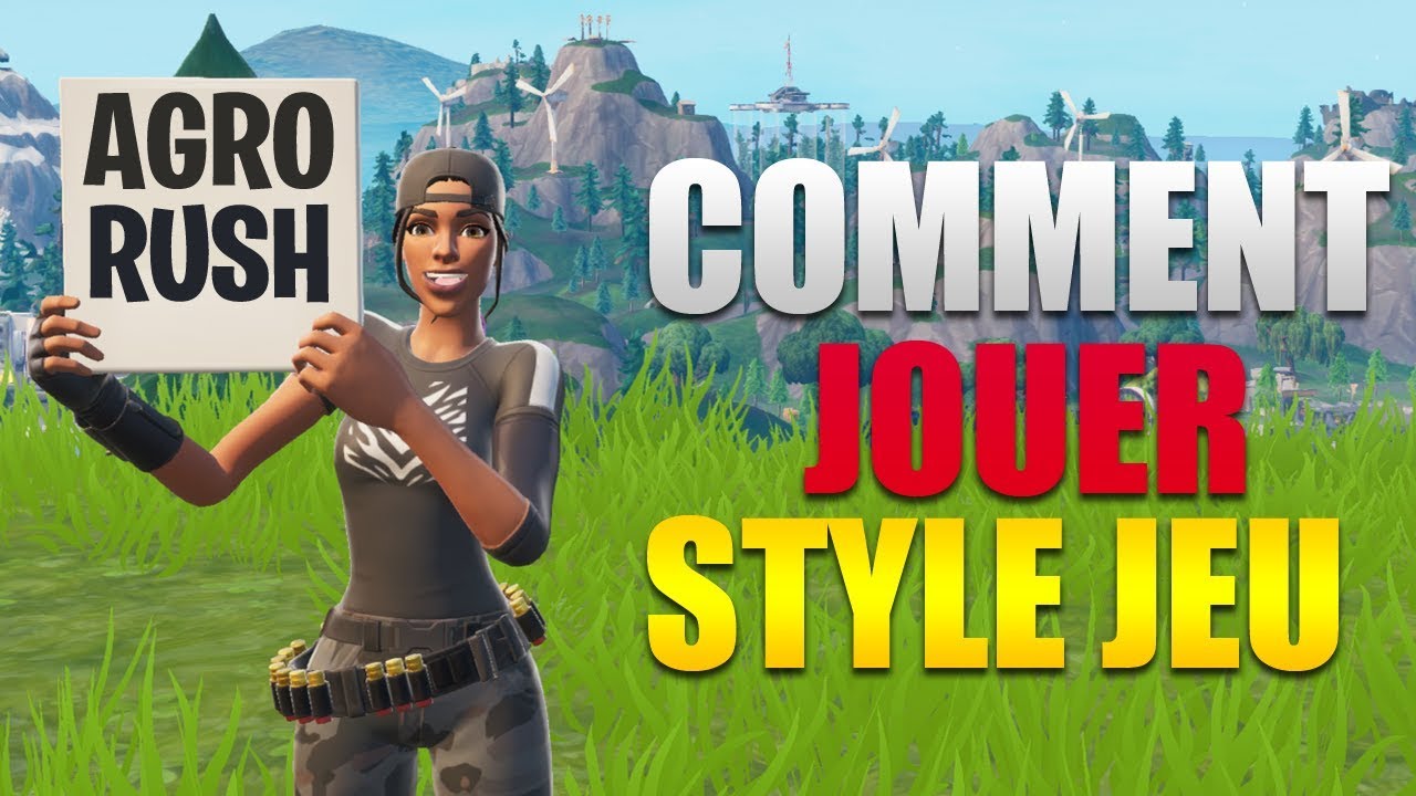 COMMENT JOUER SON STYLE DE JEU ASTUCE sur FORTNITE BATTLE ROYALE !