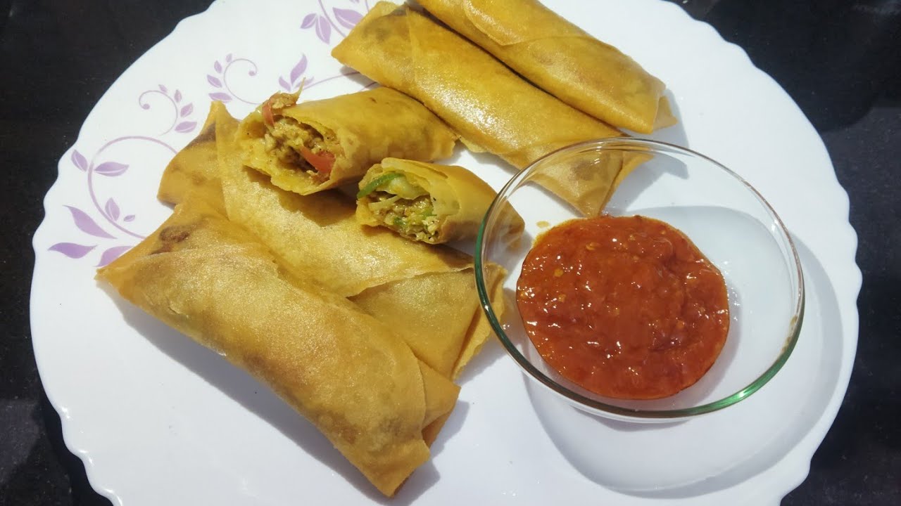 Chicken Cheese & Creamy Spring Roll | Ramadan special Iftaari 