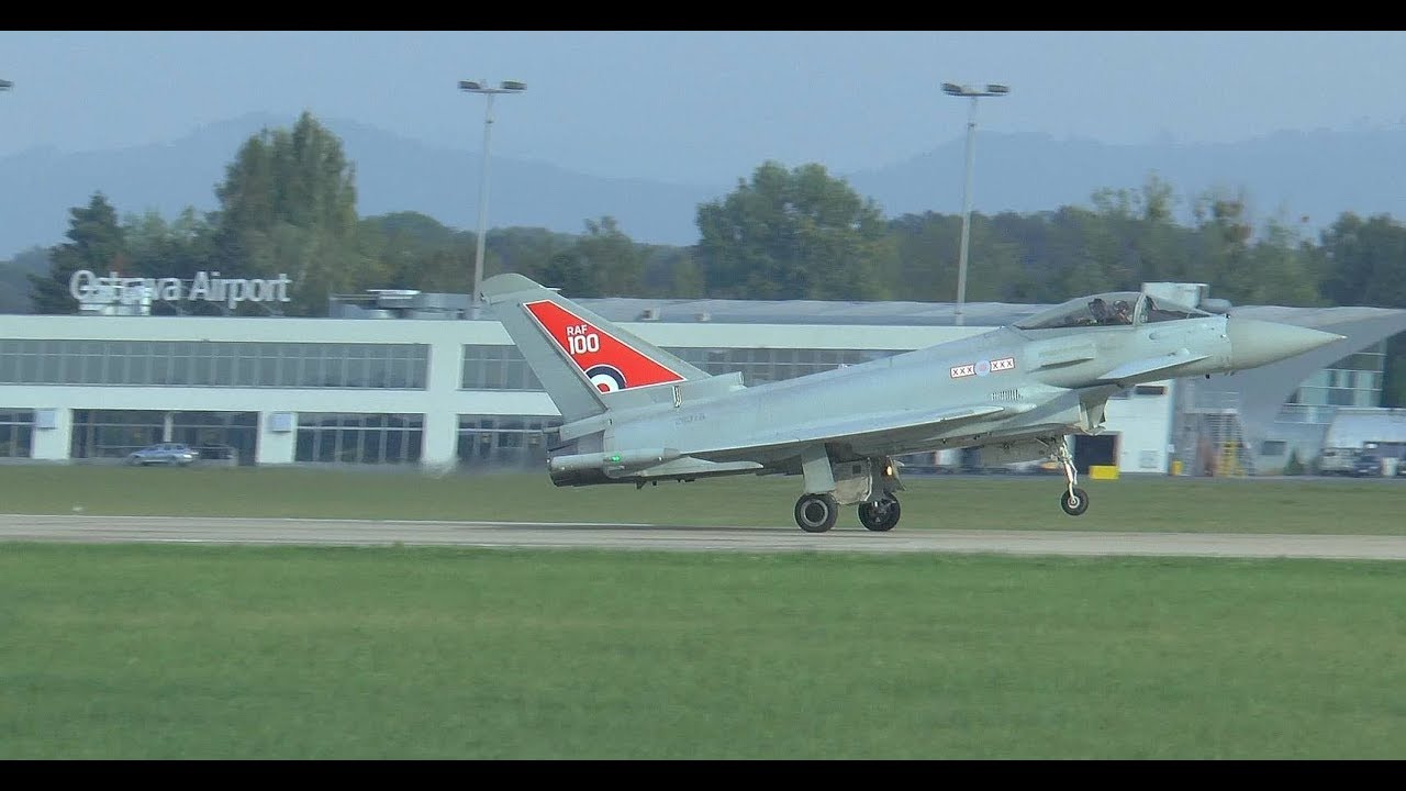 Typhoon Display Team training - NATO Days 2018 - Ostrava Mo&scaron;nov (OSR/LKMT) - 13.09.2018 r.