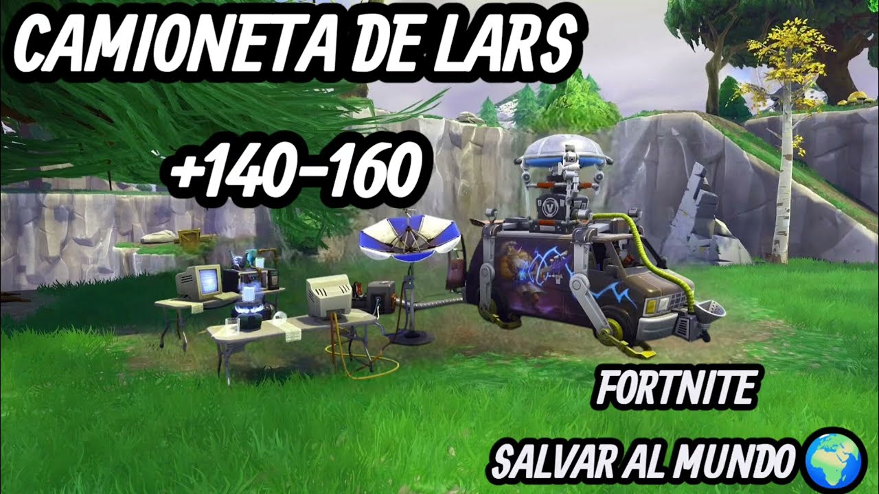TUTORIAL APRENDE HA CONSTRUIR CAMIONETA DE LARS FORTNITE STW 🌎