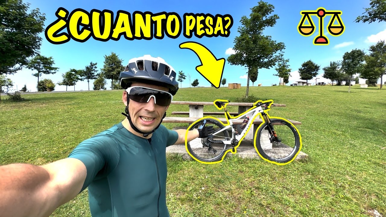 😃 PESO de mi TRIFOX DOBLE y componentes | Andoni Arriaga