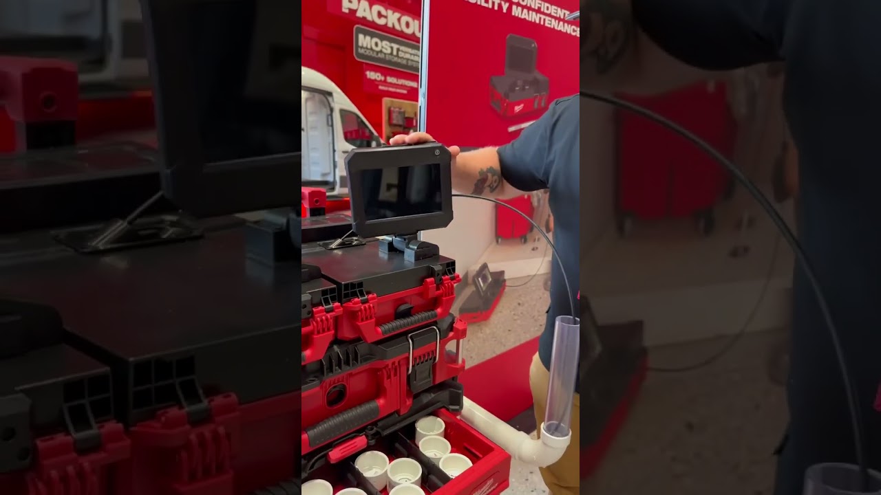 Milwaukee M12 75’ Drain Camera W/ Packout Compatibility 