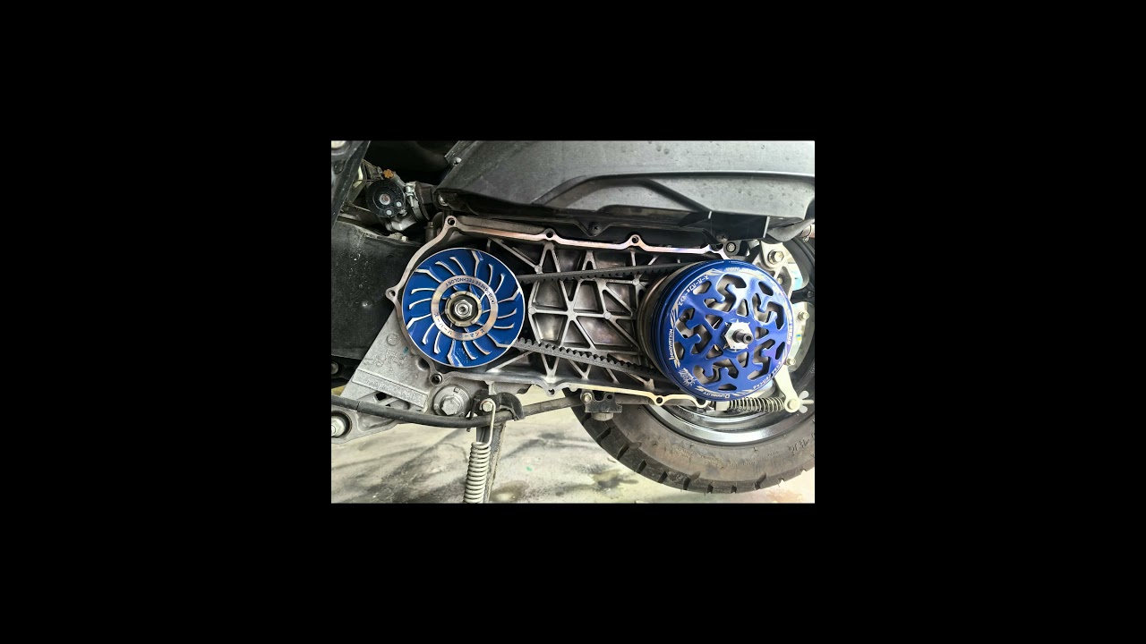 Mio Gravis V2 with Sun Racing CVT set