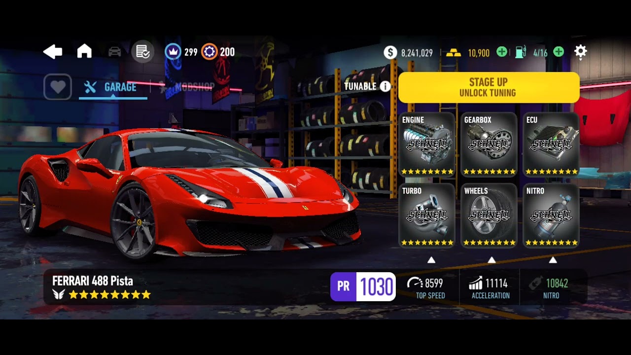 NFS No Limits | Tuned #47 | Ferrari 488 Pista
