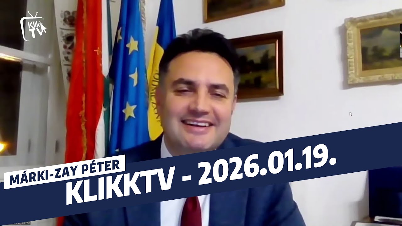 Márki-Zay Péter a KlikkTV vendége - 2026. január 20.