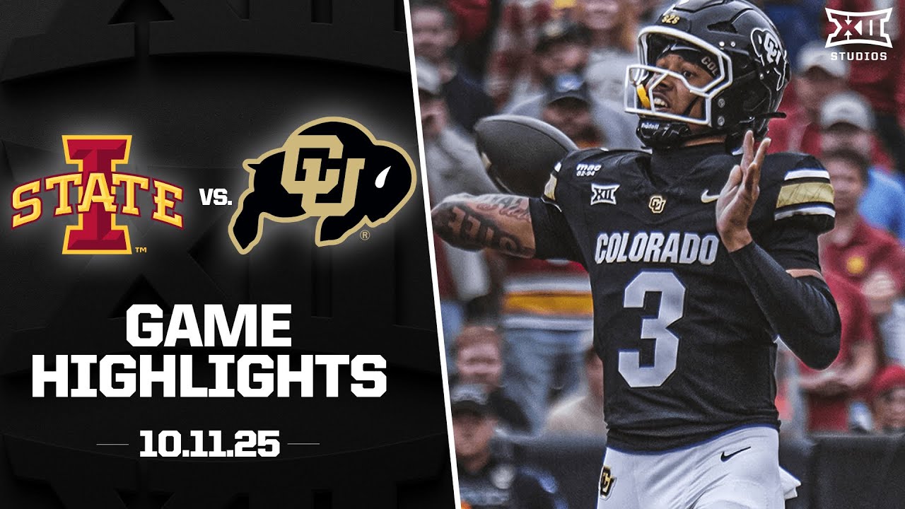 #22 Iowa State vs. Colorado Game Highlights | 2025 Big 12 Football