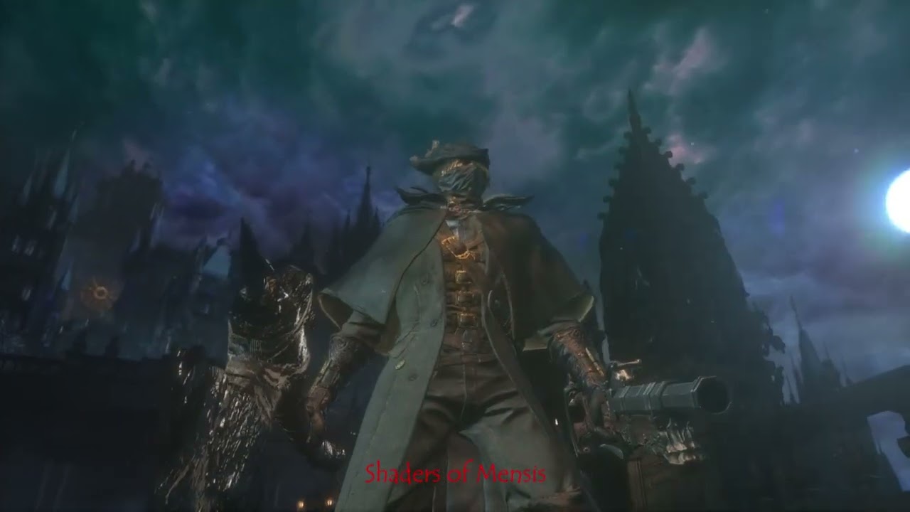Vanilla Bloodborne vs Shaders of Mensis