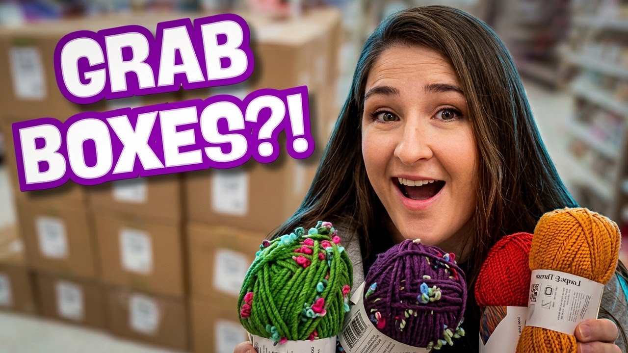New Yarn at Michael’s… Grab Boxes Are Almost Here!