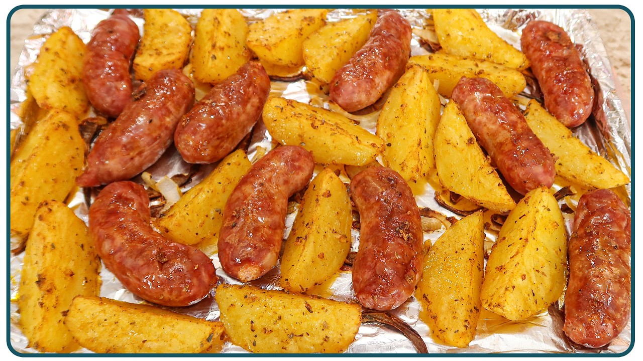 NÃO FAÇA BATATA COM LINGUIÇA ANTES DE VER ESTA RECEITA | Nandu Andrade