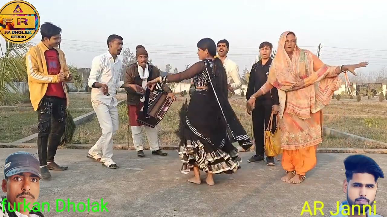 तुनक तुनक तुन तुना | Furkan Dholak | AR Janni | viral song tunak tuna | शिवानी ने लगाया जमकर ठुमका