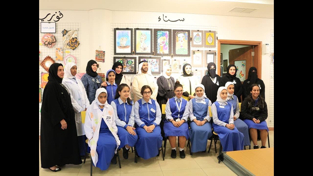 موهوبات مدرسة ماما أنيسة المتوسطة بنات