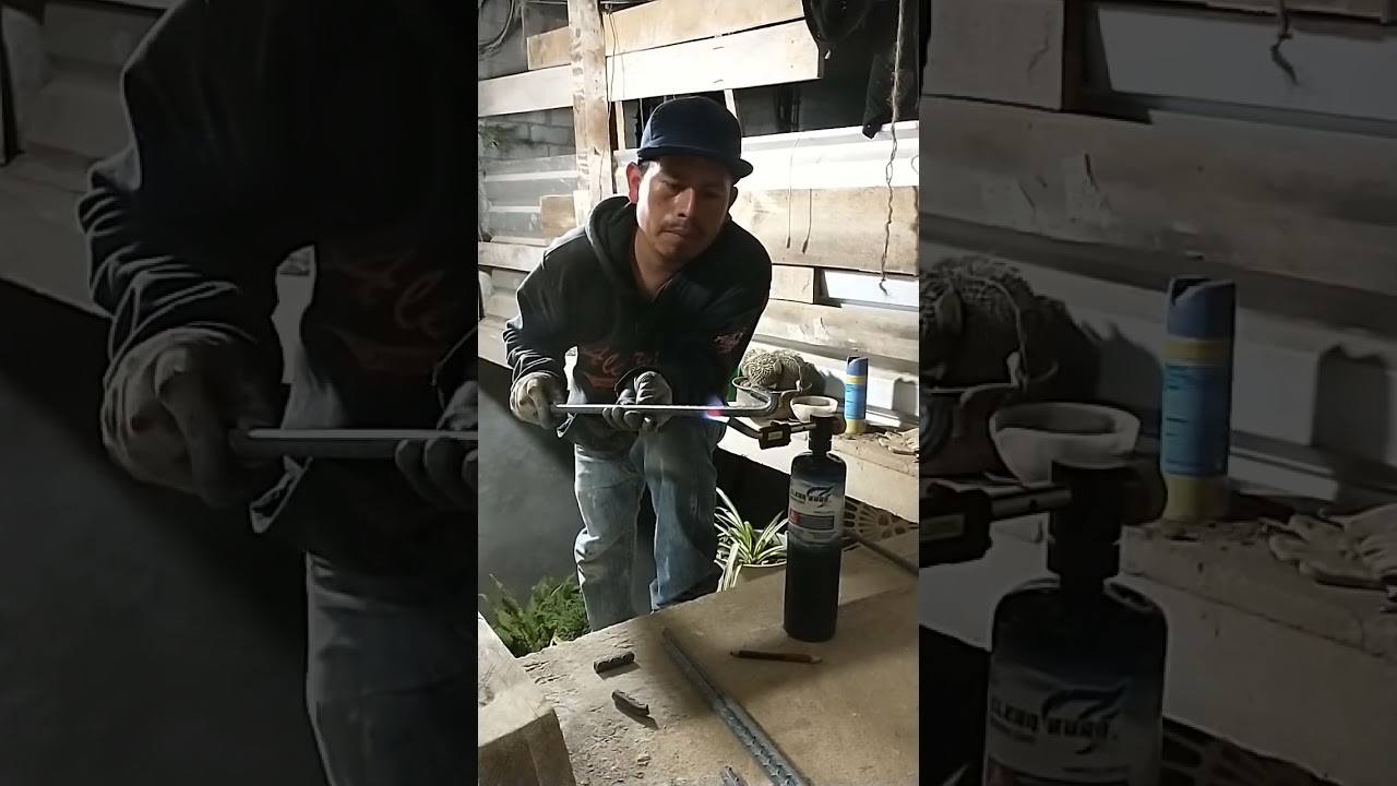 Cómo se hace los amarradores o ganchos con varillas de 1/2