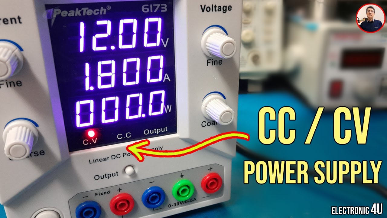  Stop Damaging Your Circuits! Learn the Bench Power Supply &brvbar;  PeakTech Model P6173